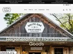 Sites similar to whiteoakpastures.com