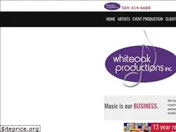 Sites similar to whiteoakproductions.com