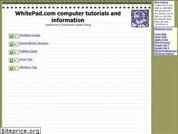 Sites similar to whitepad.com