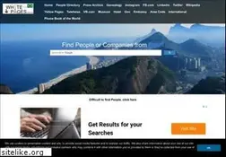 Sites similar to whitepages.com.br