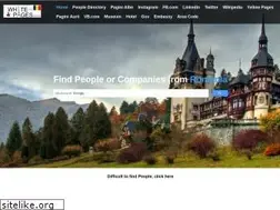 Sites similar to whitepages.com.ro
