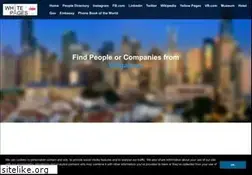 Sites similar to whitepages.sg