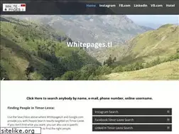 Sites similar to whitepages.tl