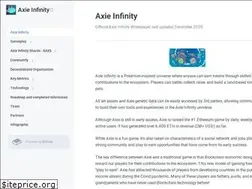 Sites similar to whitepaper.axieinfinity.com