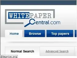 Sites similar to whitepapercentral.com