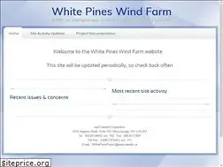 Sites similar to whitepineswindfarm.ca
