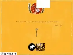 Sites similar to whiterhinobrewing.in