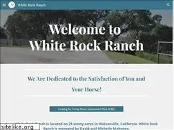Sites similar to whiterockranch.com