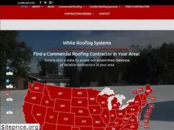 Sites similar to whiteroofingsystems.com