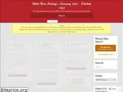 Sites similar to whiterosehistory.com