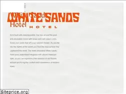Sites similar to whitesandshotel.com