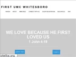Sites similar to whitesborofumc.org
