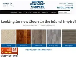 Sites similar to whitesdiscountcarpet.com