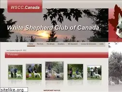 Sites similar to whiteshepherdclub.ca
