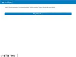 Sites similar to whiteside.xyz
