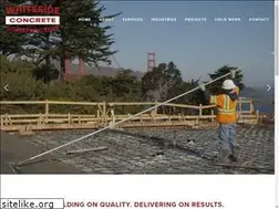 Sites similar to whitesideconcrete.com