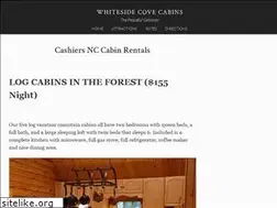 Sites similar to whitesidecovecabins.com