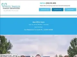 Sites similar to whitesmilesalbertville.com