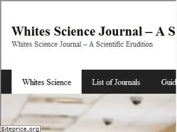 Sites similar to whitesscience.com
