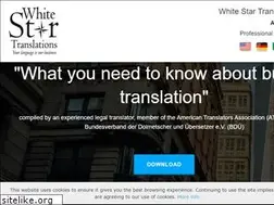 Sites similar to whitestartranslations.com