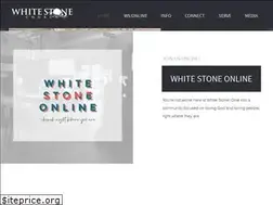 Sites similar to whitestonechurch.org