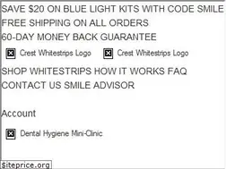 Sites similar to whitestrips.com