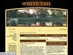 Sites similar to whitetailhoa.net
