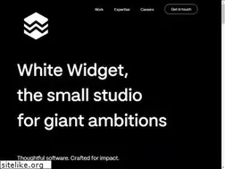 Sites similar to whitewidget.com