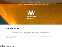 Sites similar to whitewoodcider.com