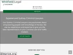 Sites similar to whitfieldlegal.com.au