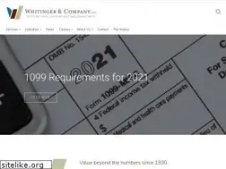 Sites similar to whitinger.com