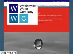 Sites similar to whitinsvillewater.com