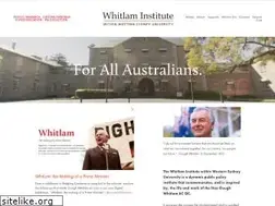 Sites similar to whitlam.org