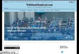 Sites similar to whitlamdismissal.com