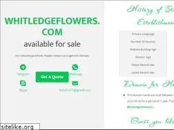 Sites similar to whitledgeflowers.com