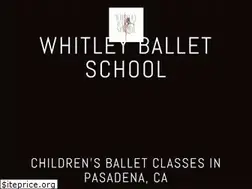 Sites similar to whitleyballetschool.com