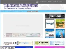 Sites similar to whitleylibrary.org