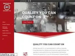 Sites similar to whitliejospecialty.com