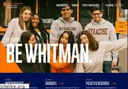 Sites similar to whitman.syr.edu
