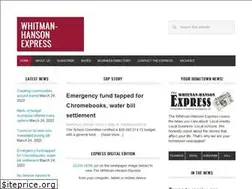 Sites similar to whitmanhansonexpress.com