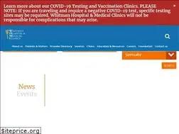 Sites similar to whitmanhospital.org