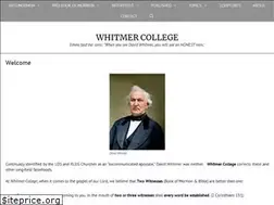 Sites similar to whitmercollege.com