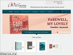 Sites similar to whitmorerarebooks.com