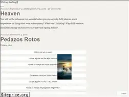 Sites similar to whitneyibeblog.wordpress.com