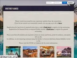 Sites similar to whitneyranchhoa.com