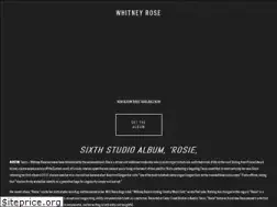 Sites similar to whitneyrosemusic.com