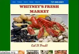 Sites similar to whitneysfreshmarket.com