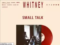 Sites similar to whitneytheband.com