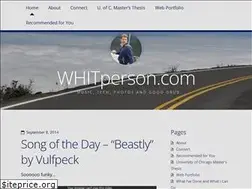 Sites similar to whitperson.com
