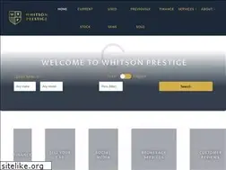 Sites similar to whitsonprestige.co.uk